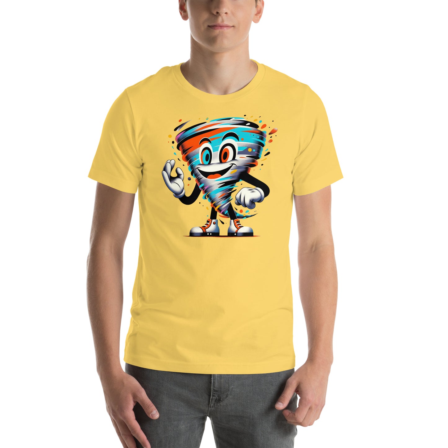 Twisty Tornado Colorful Weather Ahead - Unisex t-shirt
