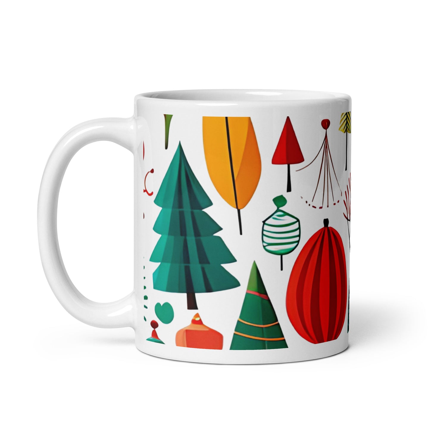 Natural Urban Metropolis - Minimalist Mornings Coffee Mug (Winter Wonderland)