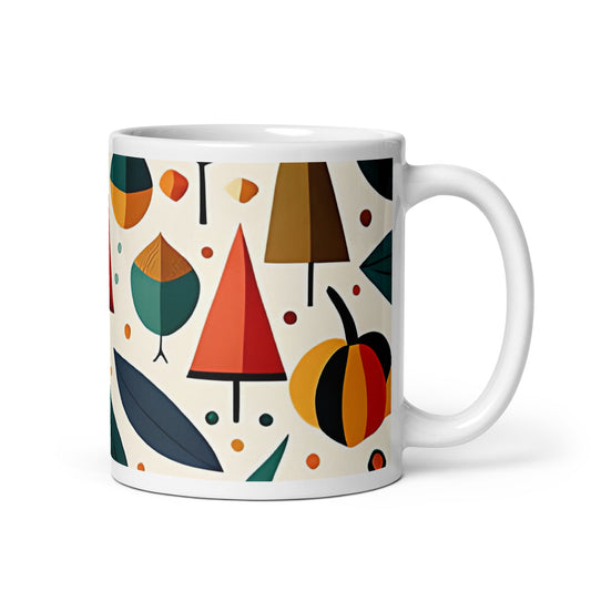 Natural Urban Metropolis - Minimalist Mornings Coffee Mug (Autumn Harvest)
