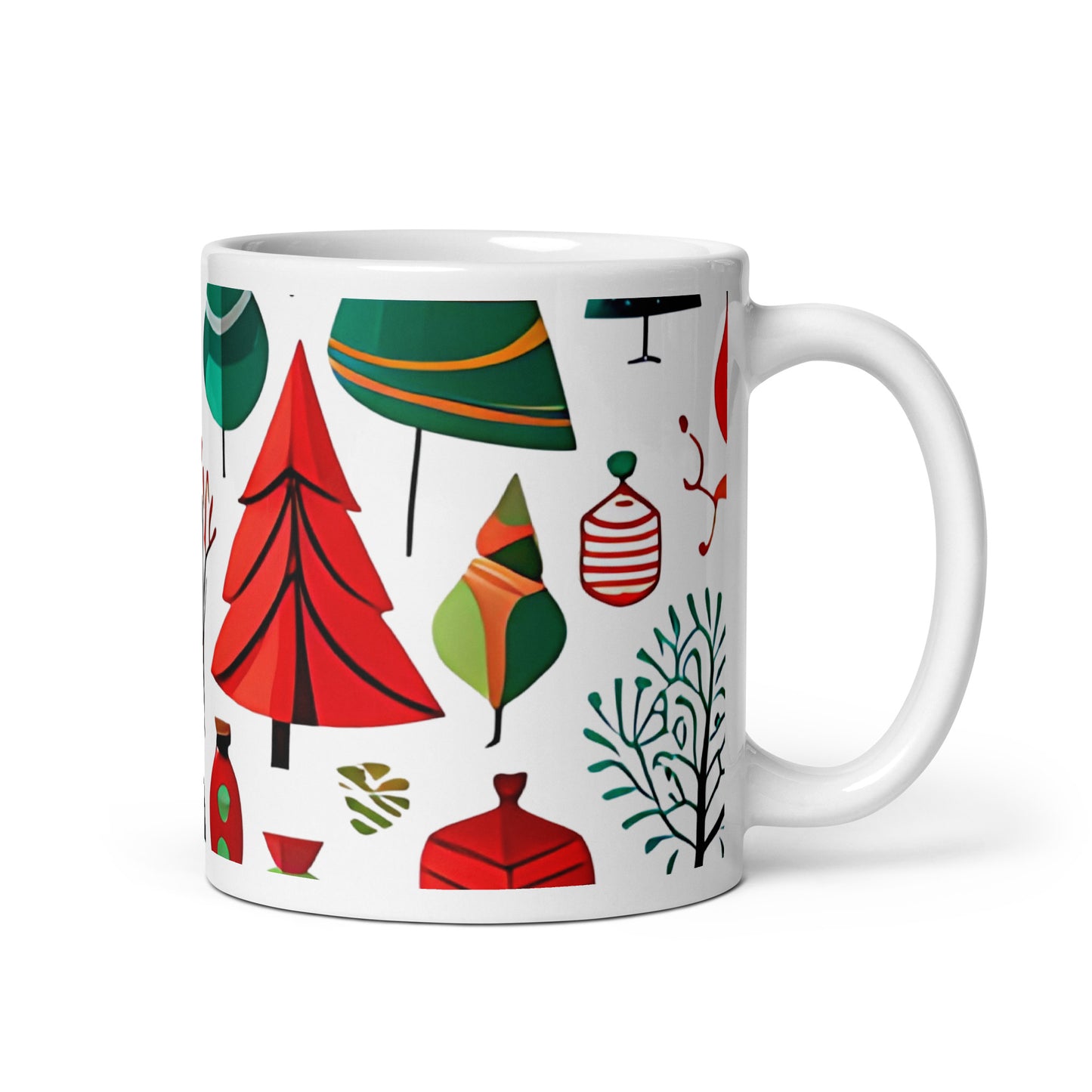Natural Urban Metropolis - Minimalist Mornings Coffee Mug (Winter Wonderland)