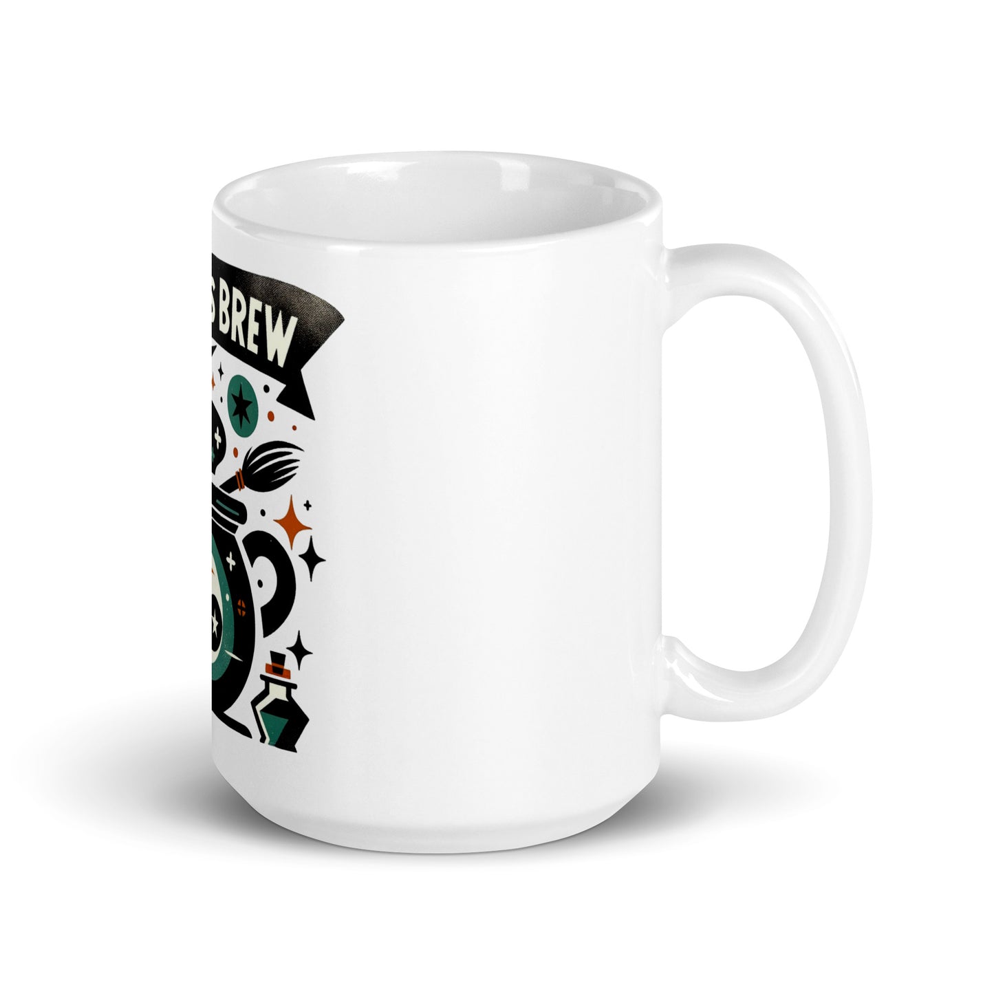 Witch’s Brew Halloween White Coffee Mug