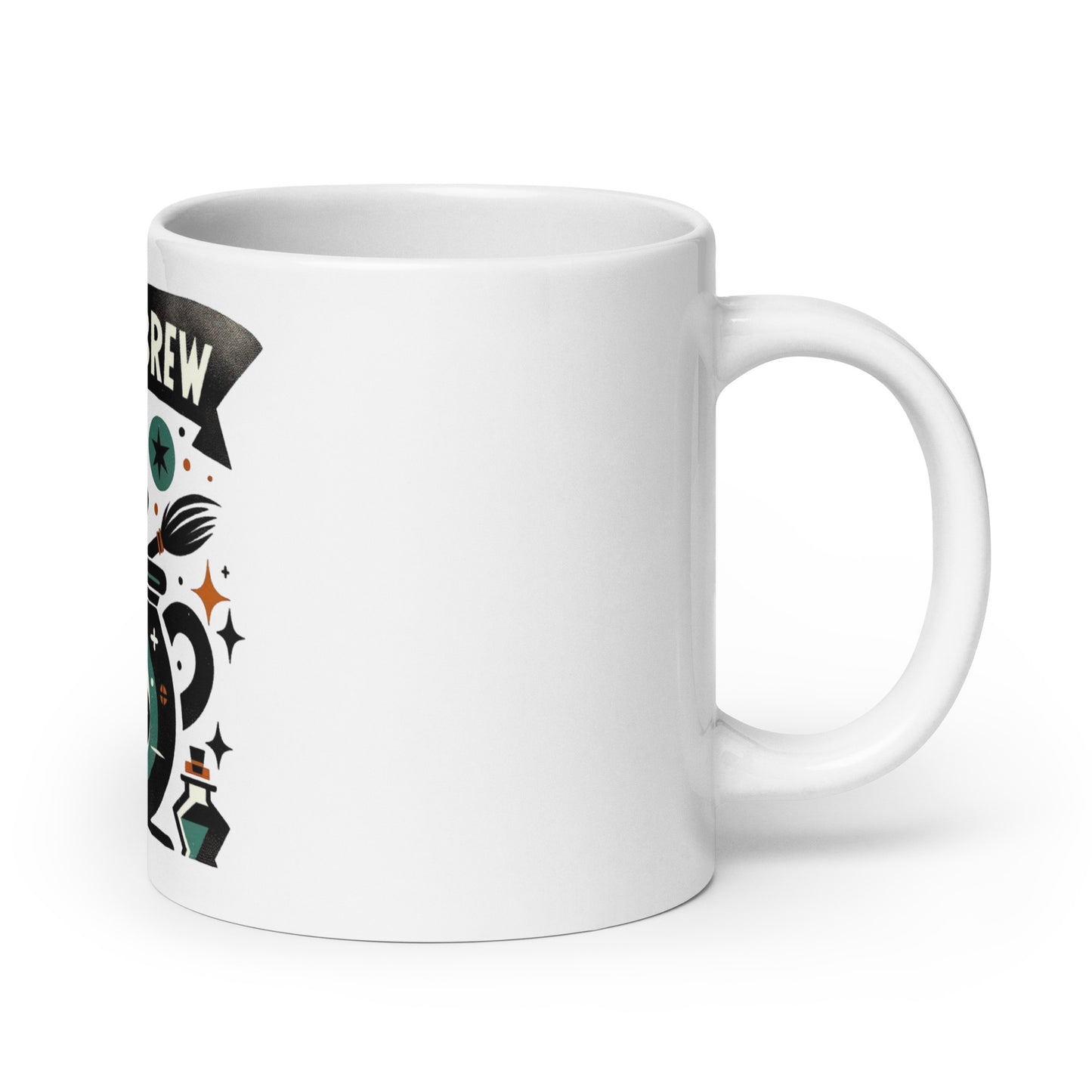 Witch’s Brew Halloween White Coffee Mug