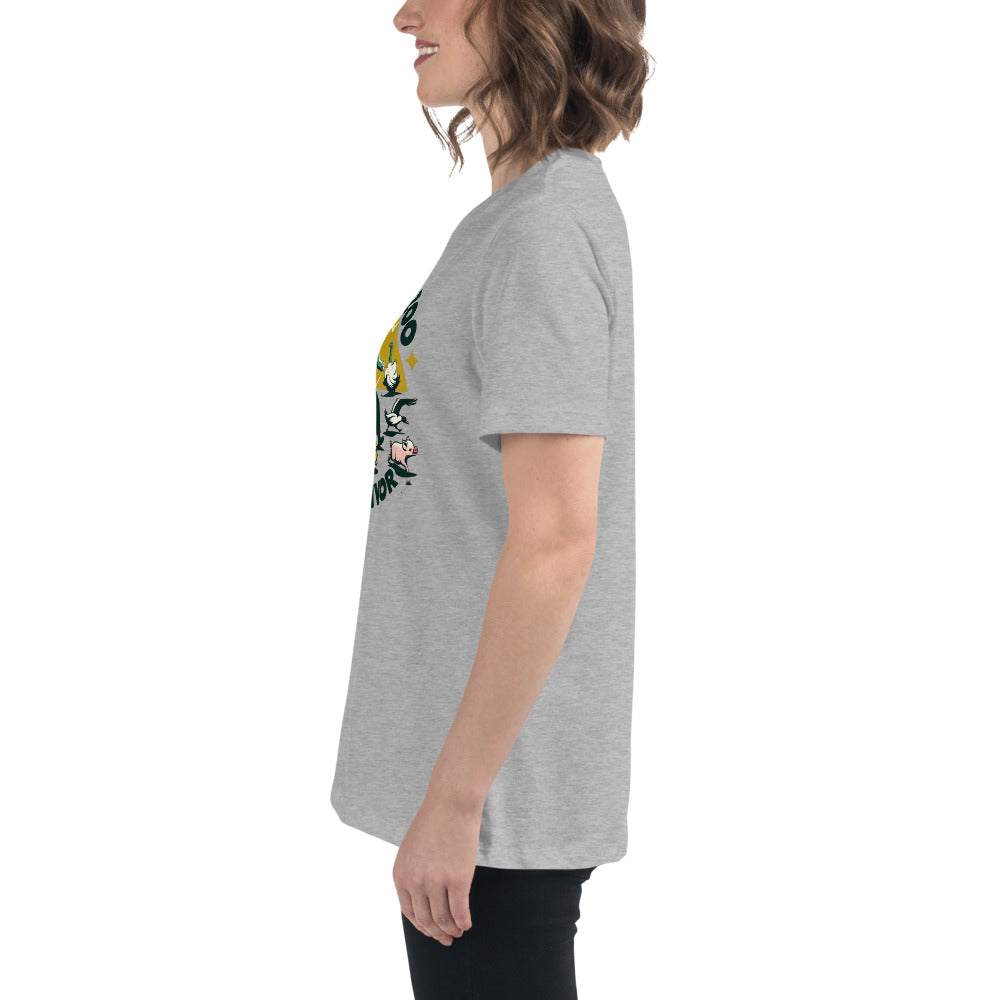 Petting Zoo Survivor Graphic Women's Relaxed T-Shirt