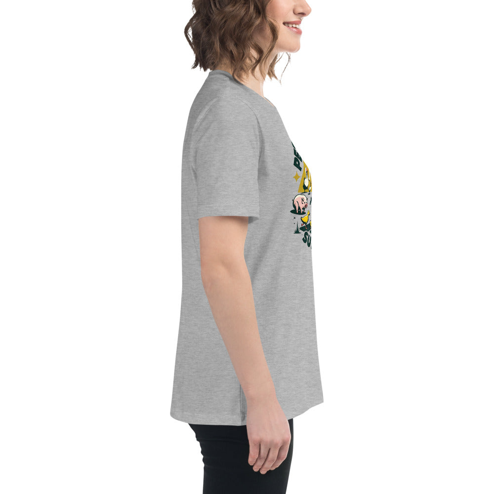 Petting Zoo Survivor Graphic Women's Relaxed T-Shirt