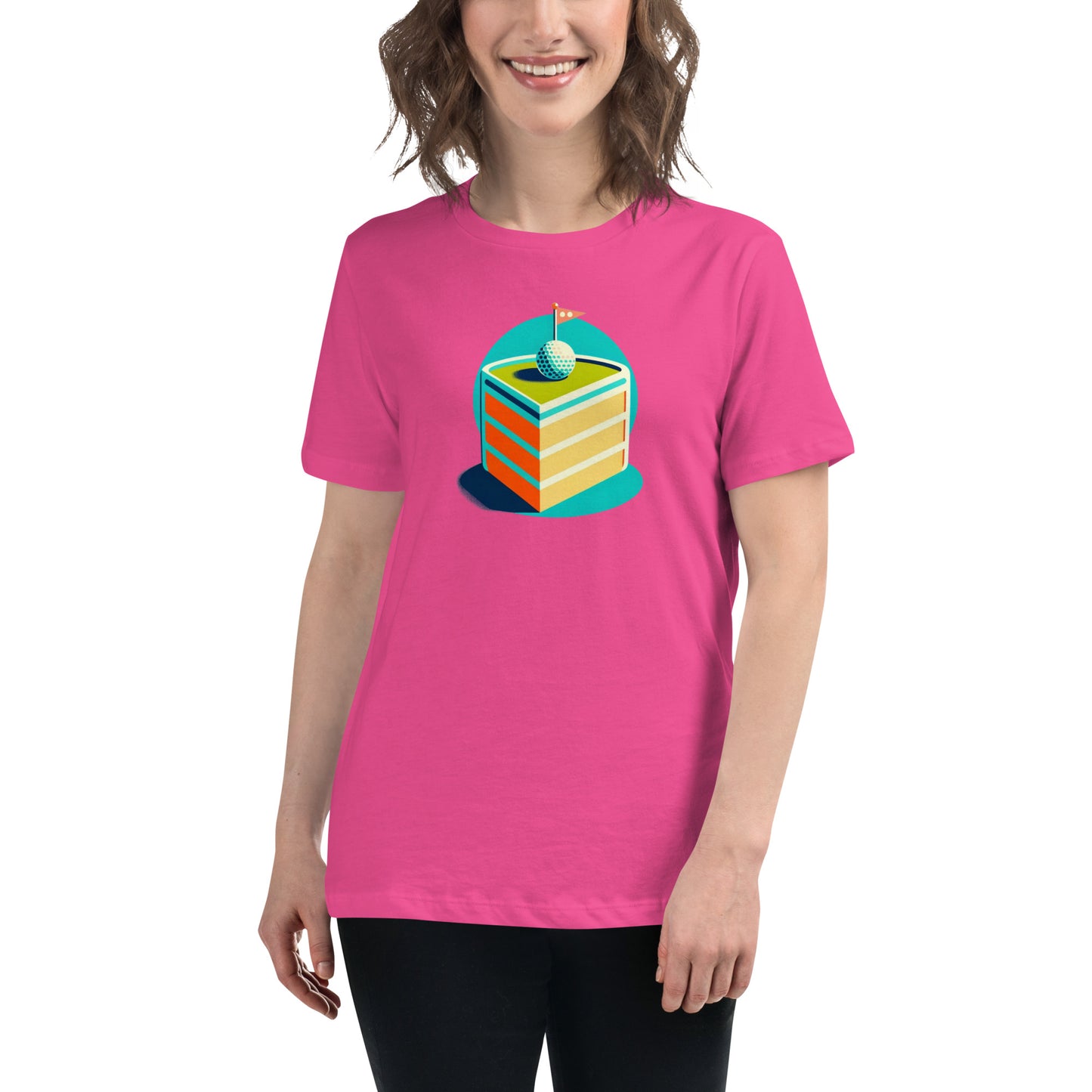 Slice of Golf Heaven Women's Relaxed T-Shirt