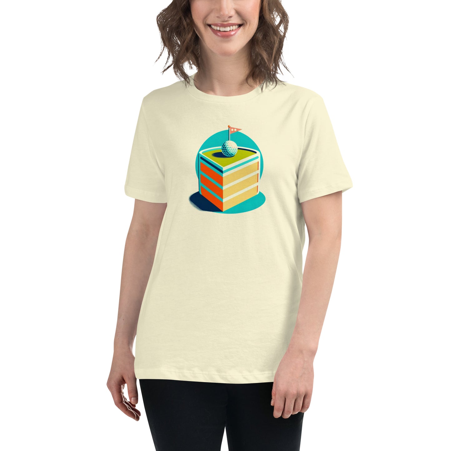 Slice of Golf Heaven Women's Relaxed T-Shirt