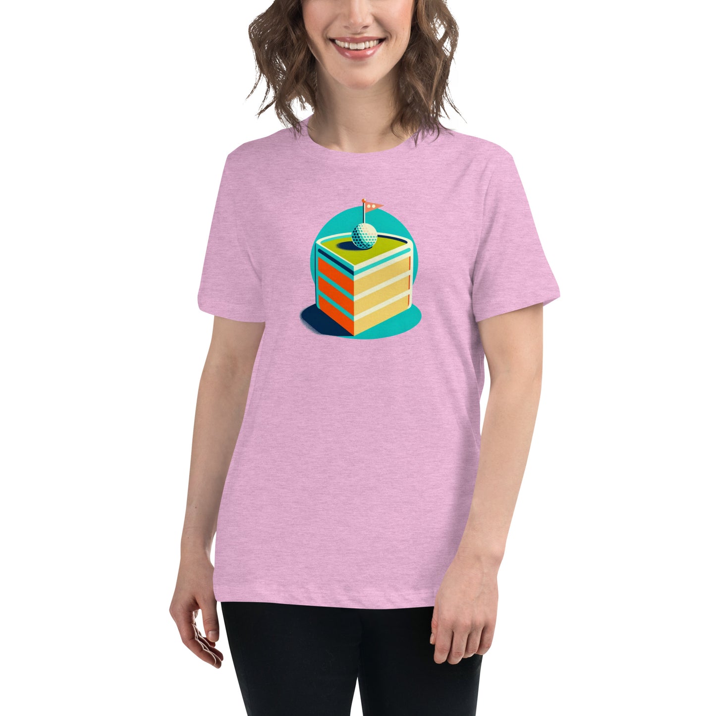 Slice of Golf Heaven Women's Relaxed T-Shirt