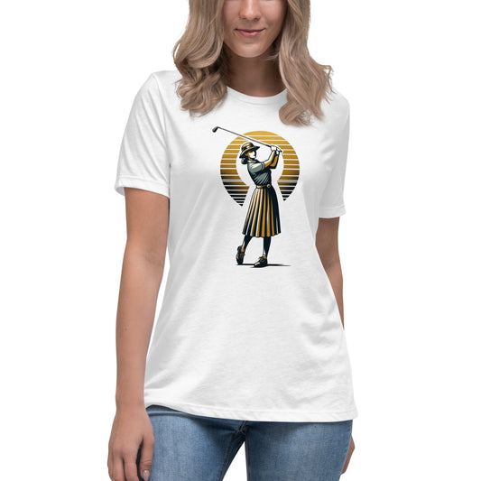 Golf Girl Overdrive Women's Relaxed T-Shirt