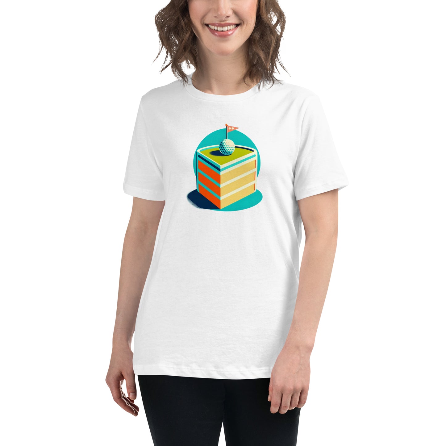 Slice of Golf Heaven Women's Relaxed T-Shirt
