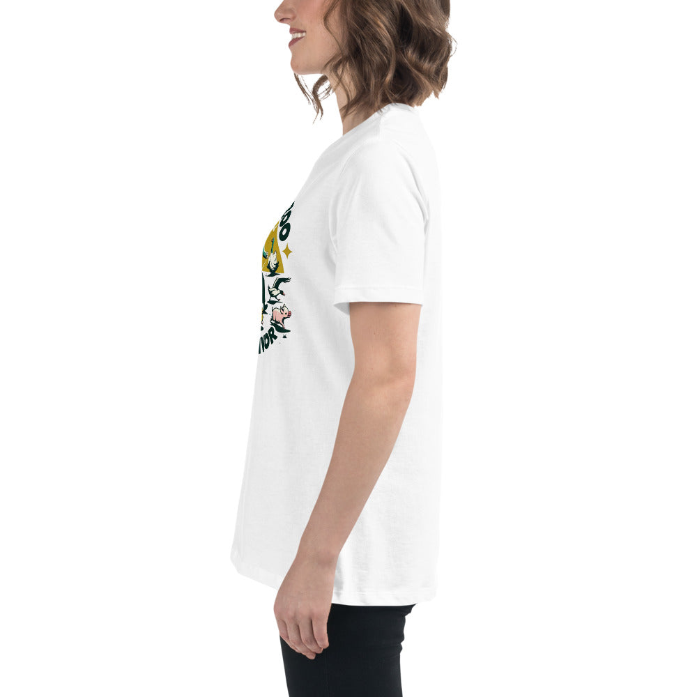 Petting Zoo Survivor Graphic Women's Relaxed T-Shirt