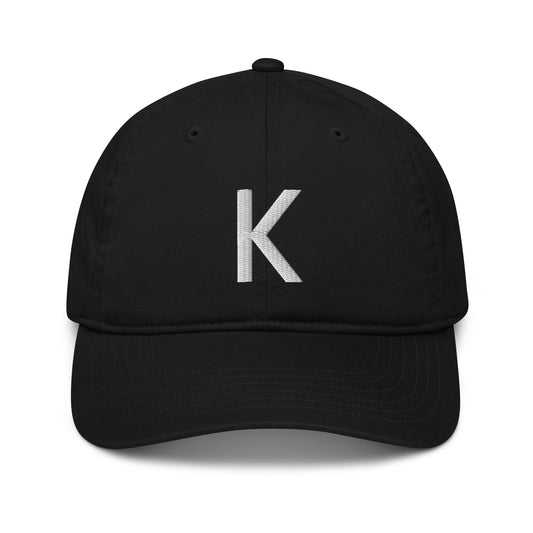 K-Letter Organic Dad Cap | Natural Urban Metropolis SnapBack