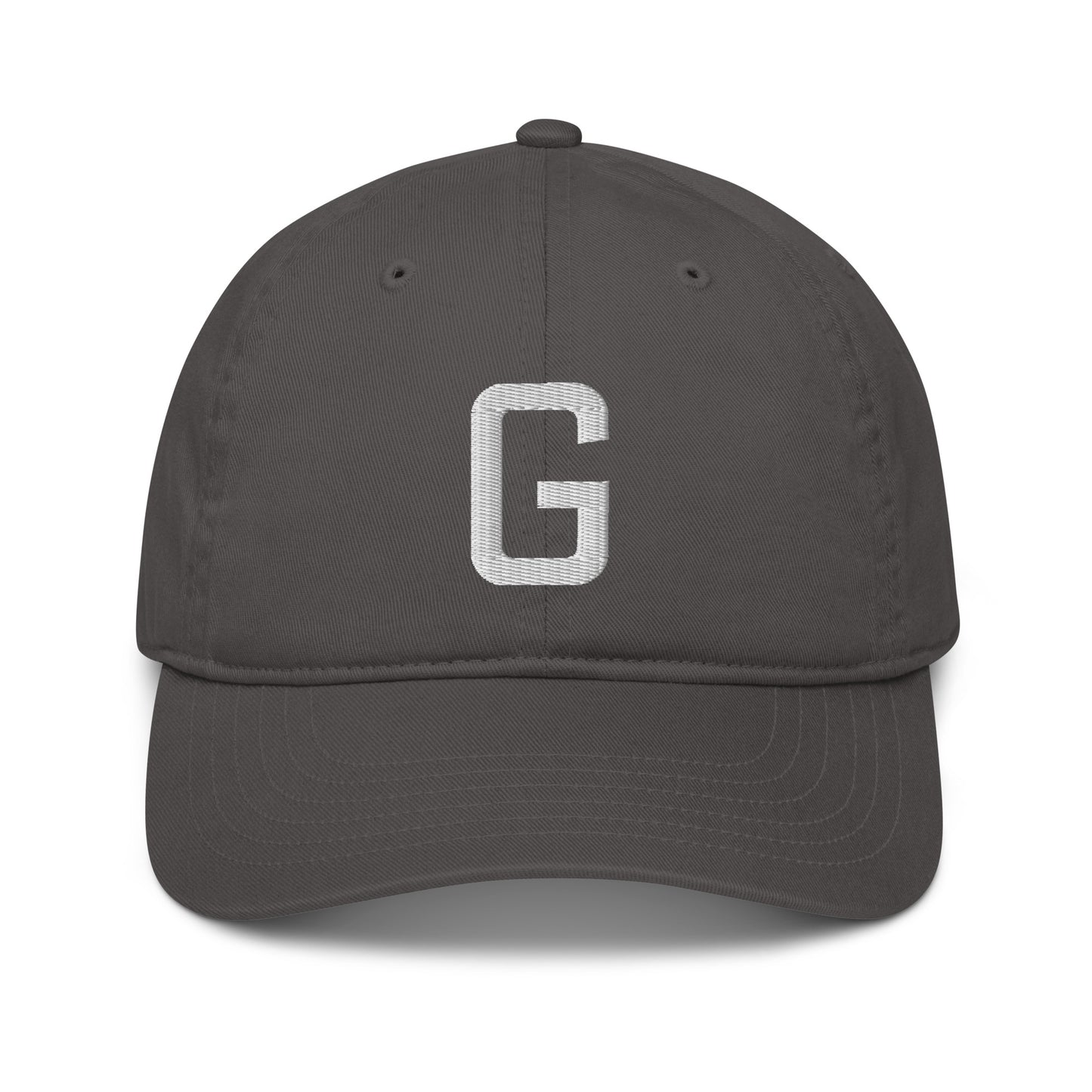 G-Letter Organic Dad Cap | Natural Urban Metropolis Black SnapBack