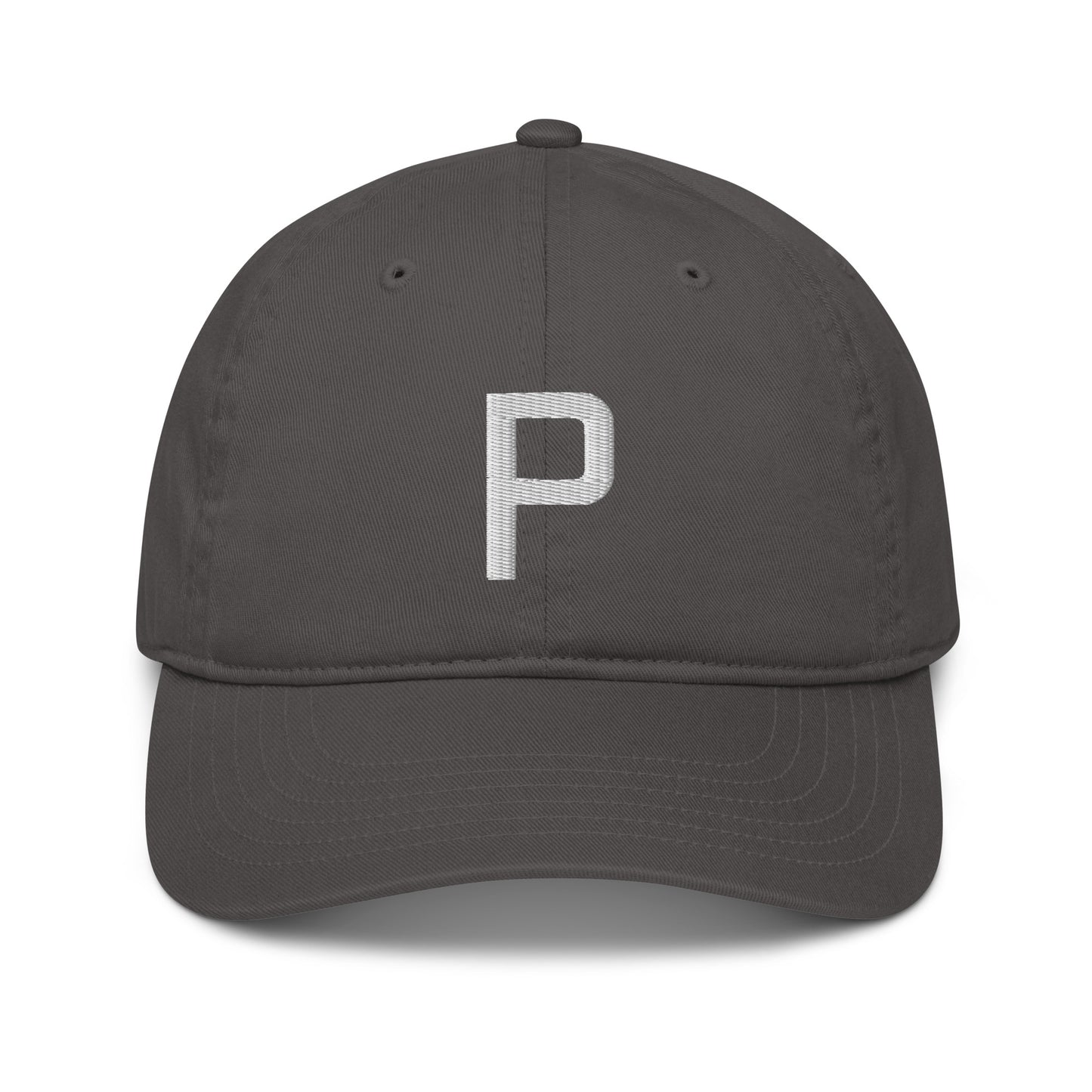 P-Letter Organic Dad Cap | Natural Urban Metropolis SnapBack