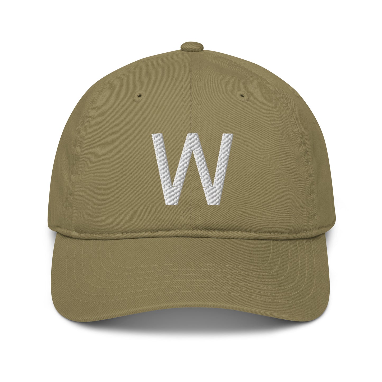 W-Letter Organic Dad Cap | Natural Urban Metropolis SnapBack