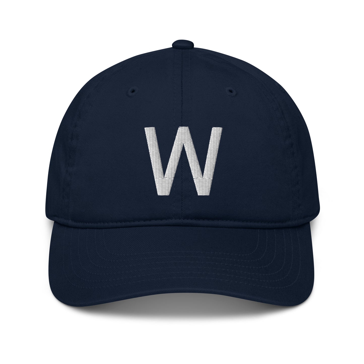 W-Letter Organic Dad Cap | Natural Urban Metropolis SnapBack