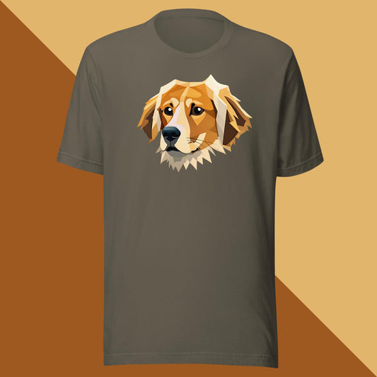 Natural Urban Metropolis - Bold Golden Retriever Spirit