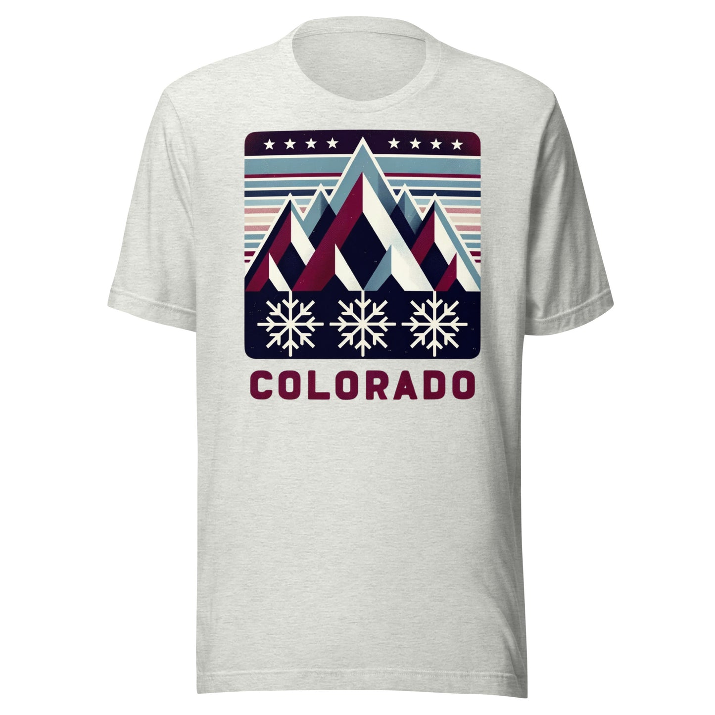 Colorado Rink Roots: The Urban Vintage Hockey Collection Unisex t-shirt