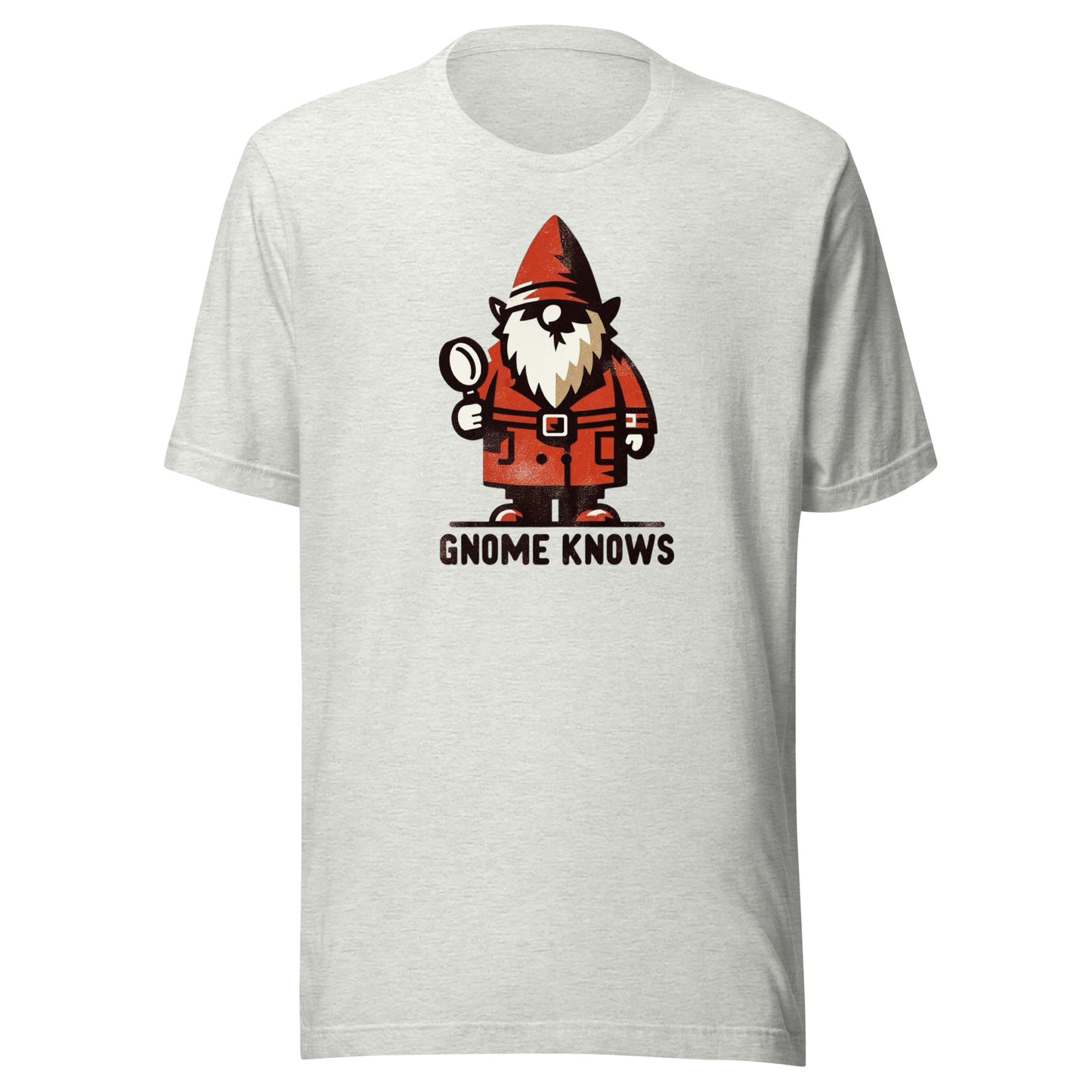 Gnome Knows Investigator Unisex t-shirt