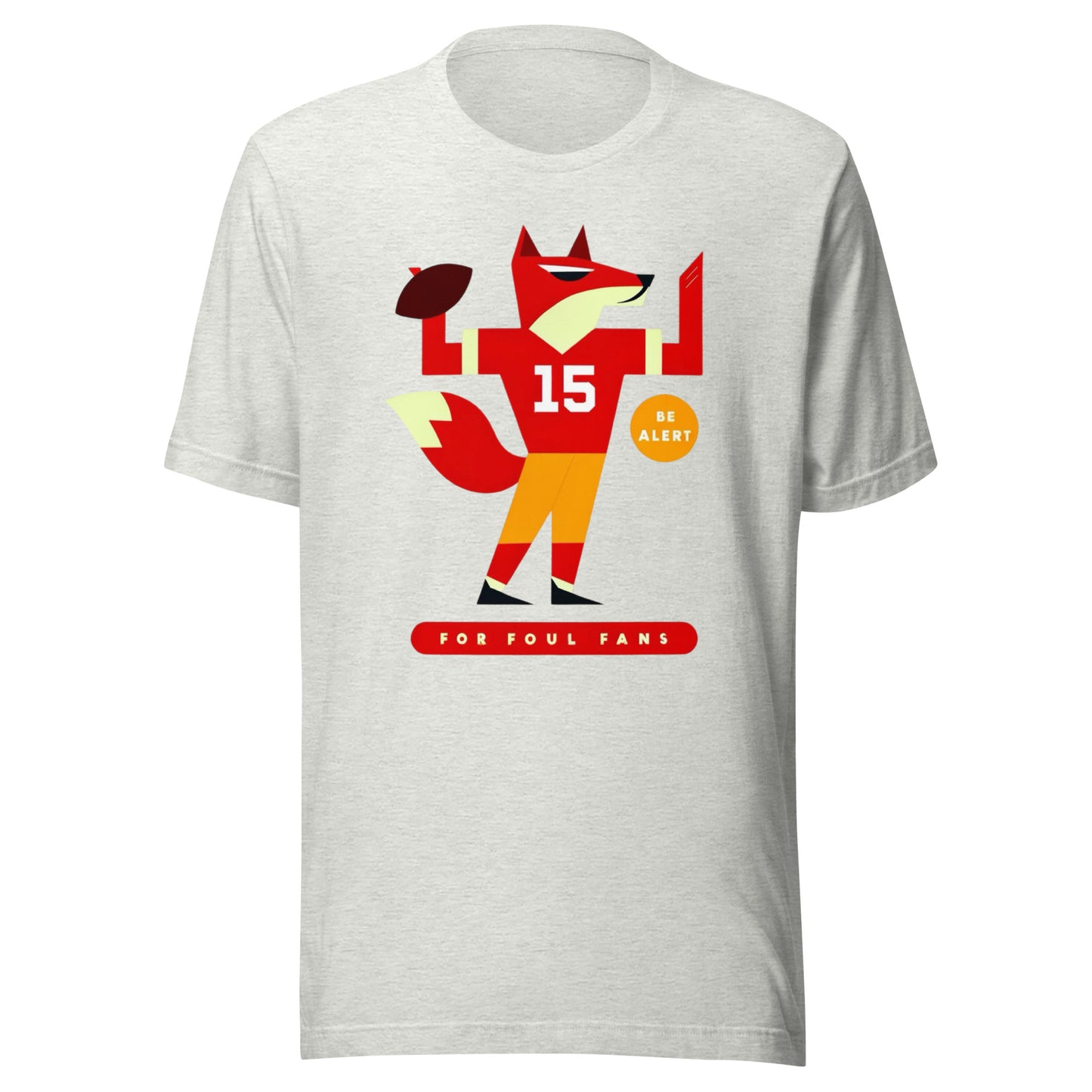 Sneaky Fox Touchdown Tee for Foul Fans - Unisex Football t-shirt