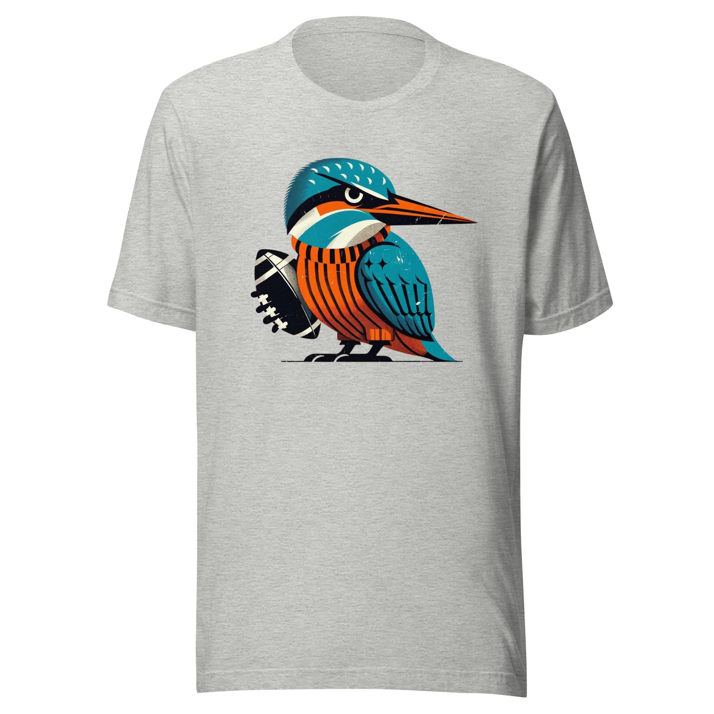 Champaign Kingfishers Vintage Rustic GameDay Threads Unisex Tee