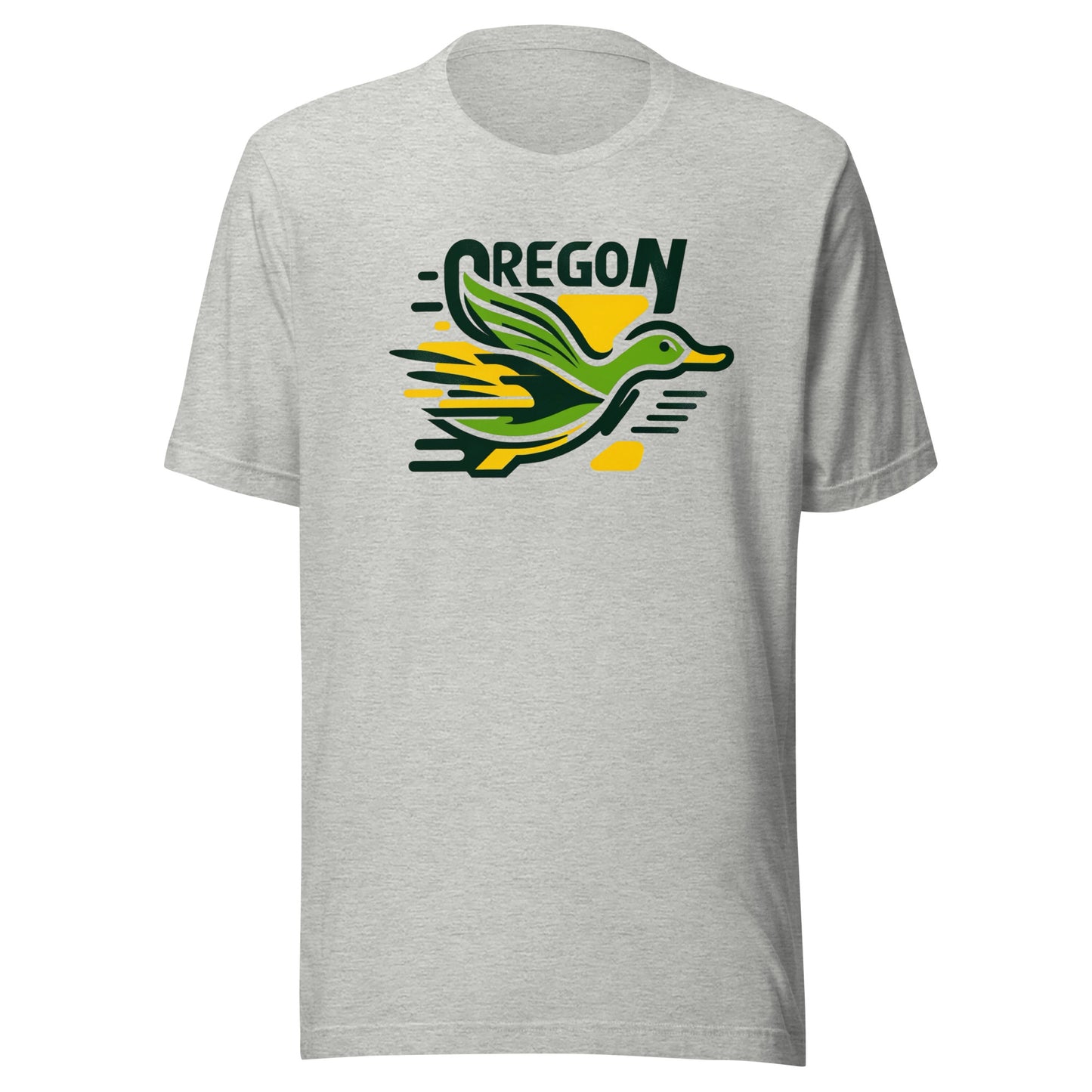 Eugene Ducks Gridiron Vintage Rustic GameDay Threads Unisex Tee