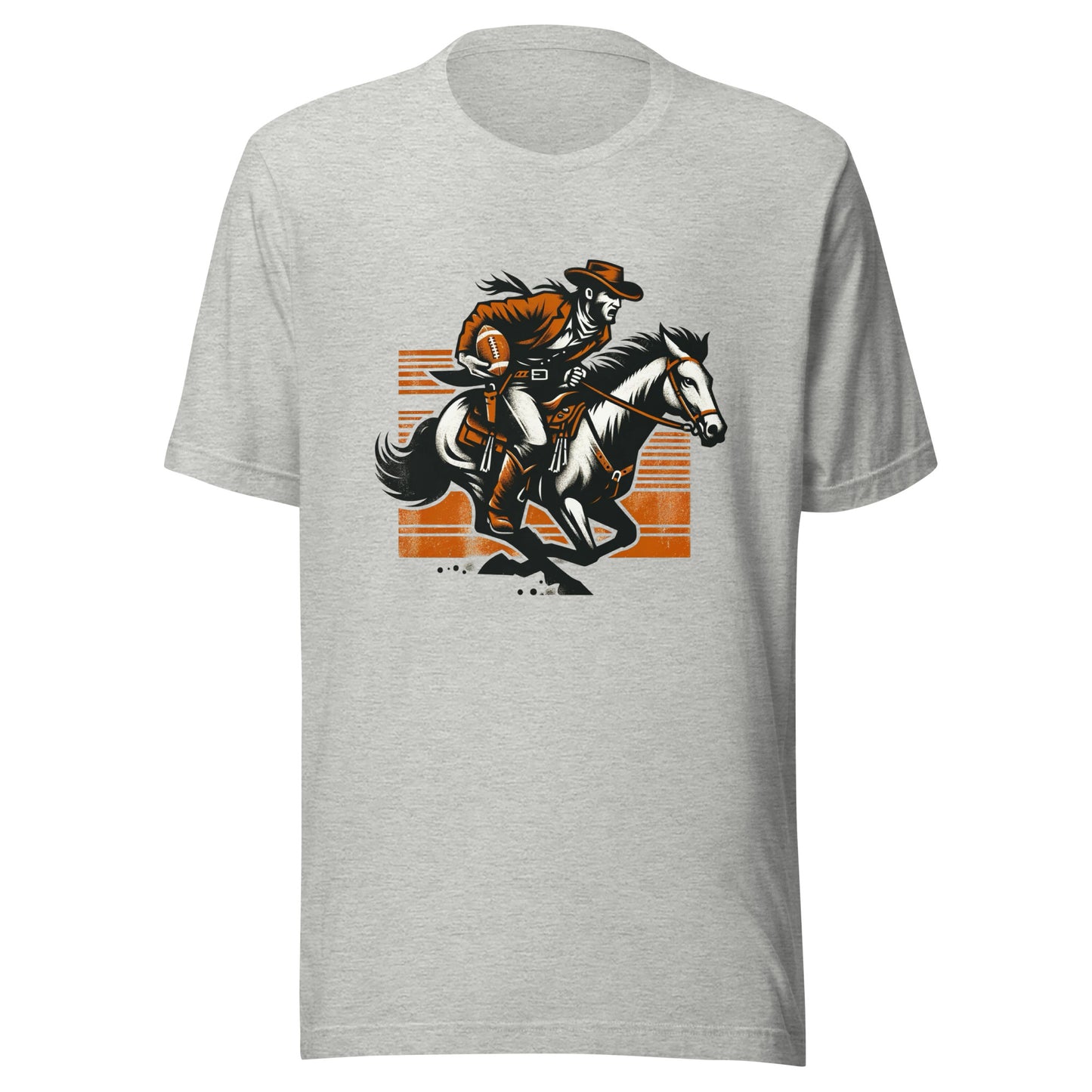 Cowboy Gridiron Legends Vintage Rustic College Baller Collection Unisex Tee