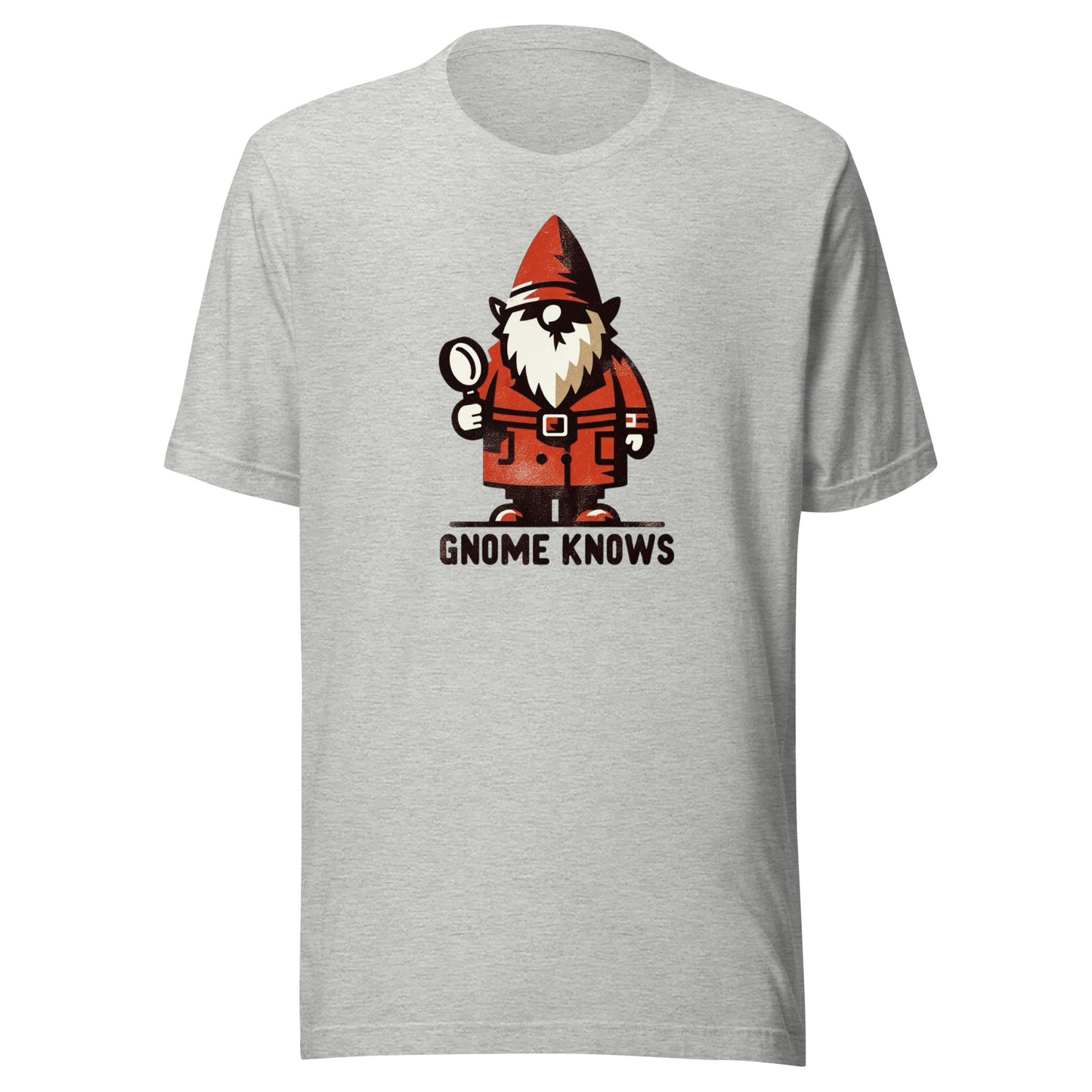 Gnome Knows Investigator Unisex t-shirt