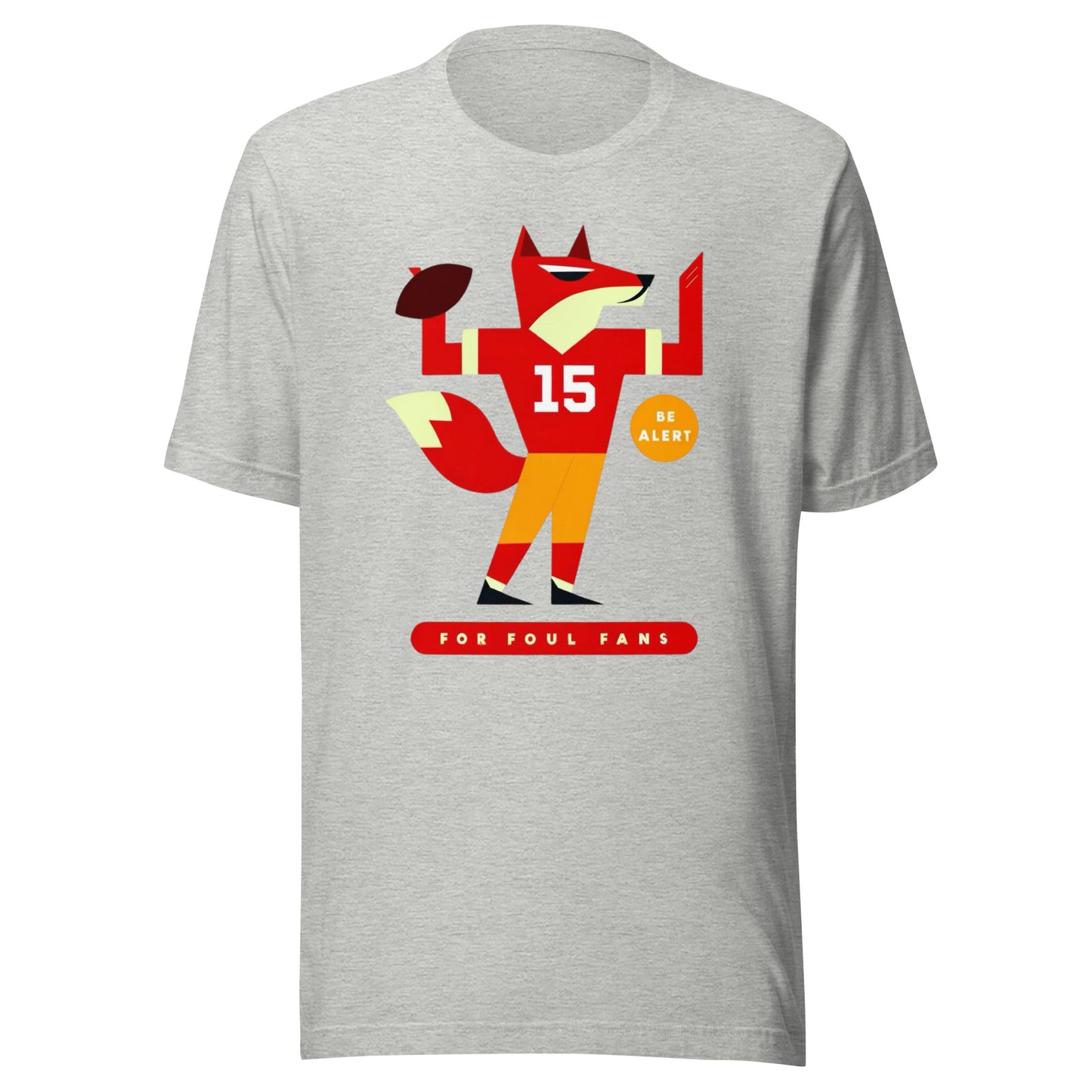 Sneaky Fox Touchdown Tee for Foul Fans - Unisex Football t-shirt