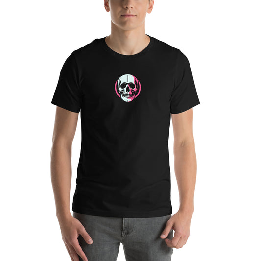 Neon Skull Illusion Unisex T-Shirt