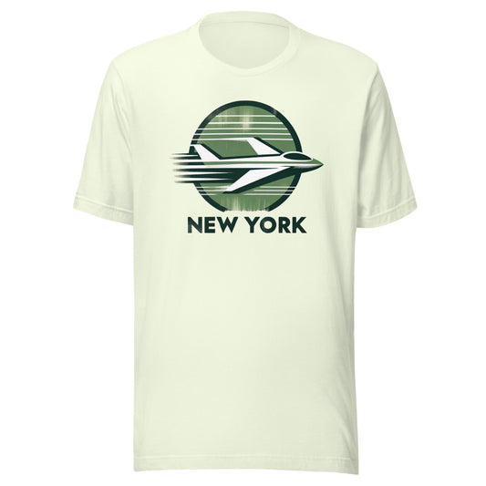 New York Gridiron: Skyline Defenders - Retro Football Tapestry Series Unisex t-shirt