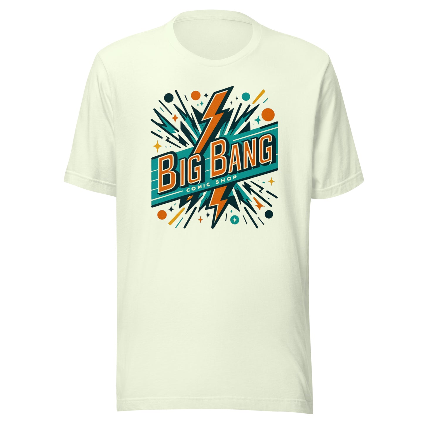 Big Bang Comic Shop - Your Ultimate Destination for Comics Unisex t-shirt