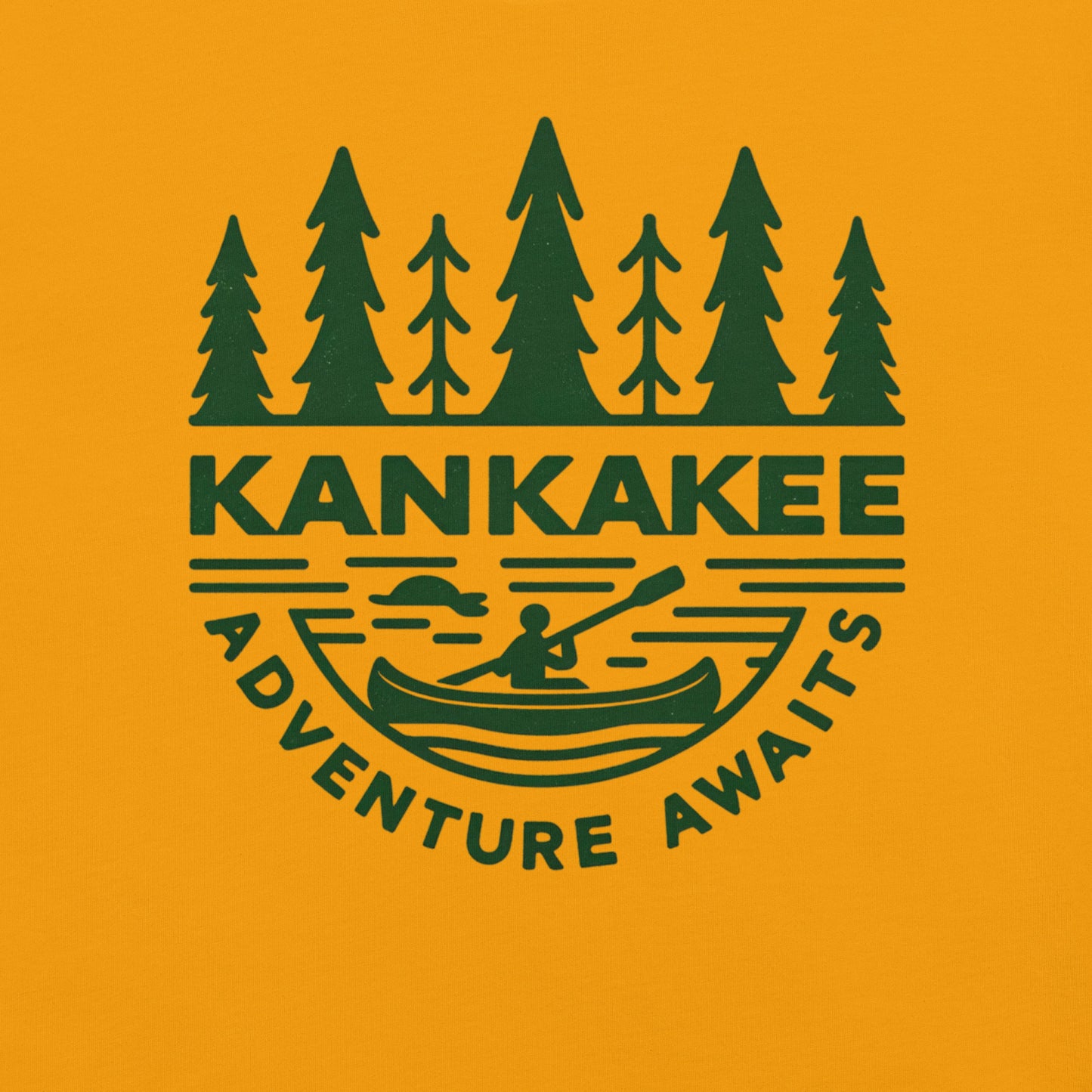 Kankakee Adventure Awaits Unisex t-shirt