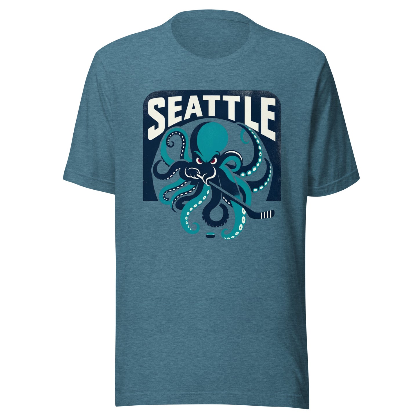 Seattle Hockey Face Off Unisex t-shirt