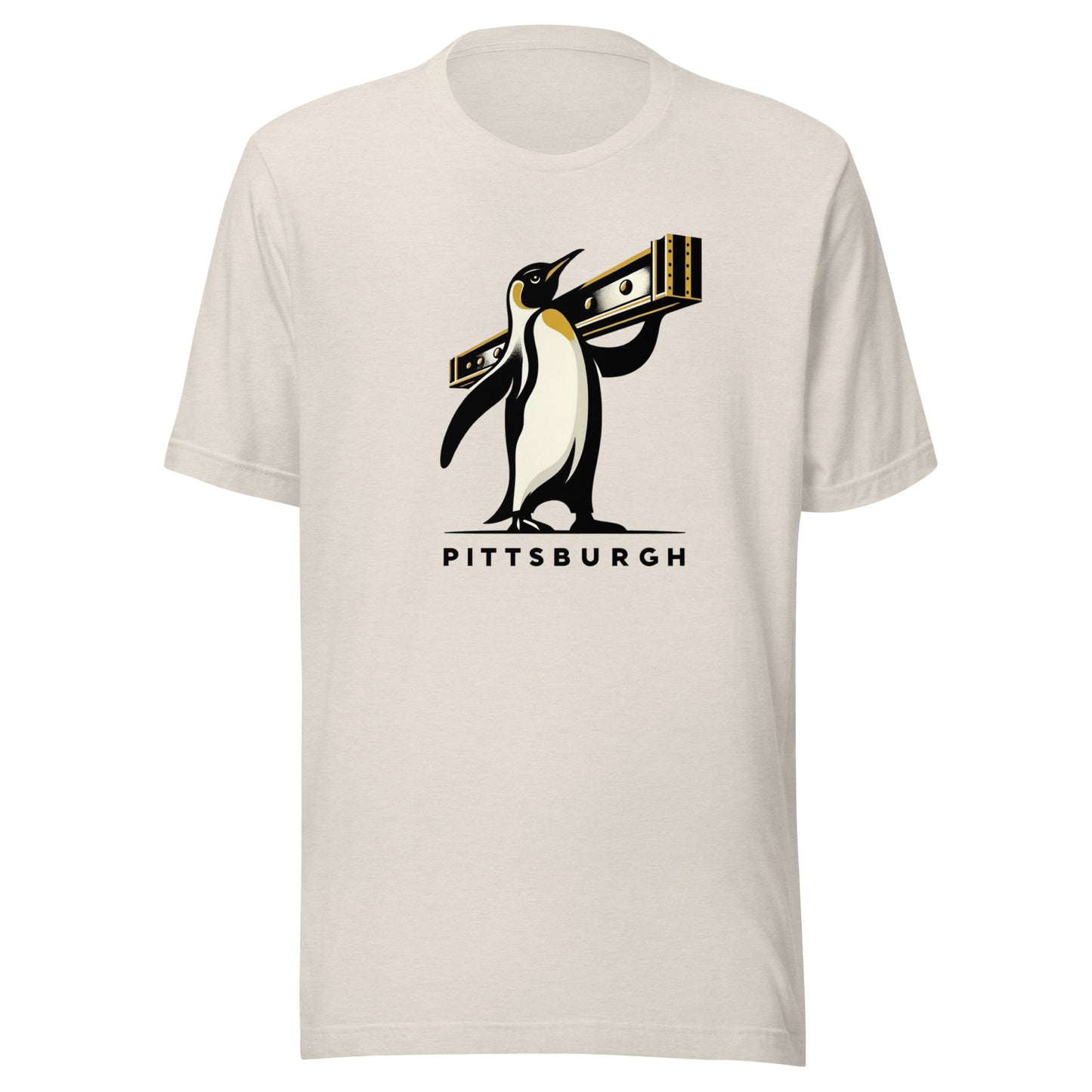 Pittsburgh Rink Roots: The Urban Vintage Hockey Collection Unisex t-shirt