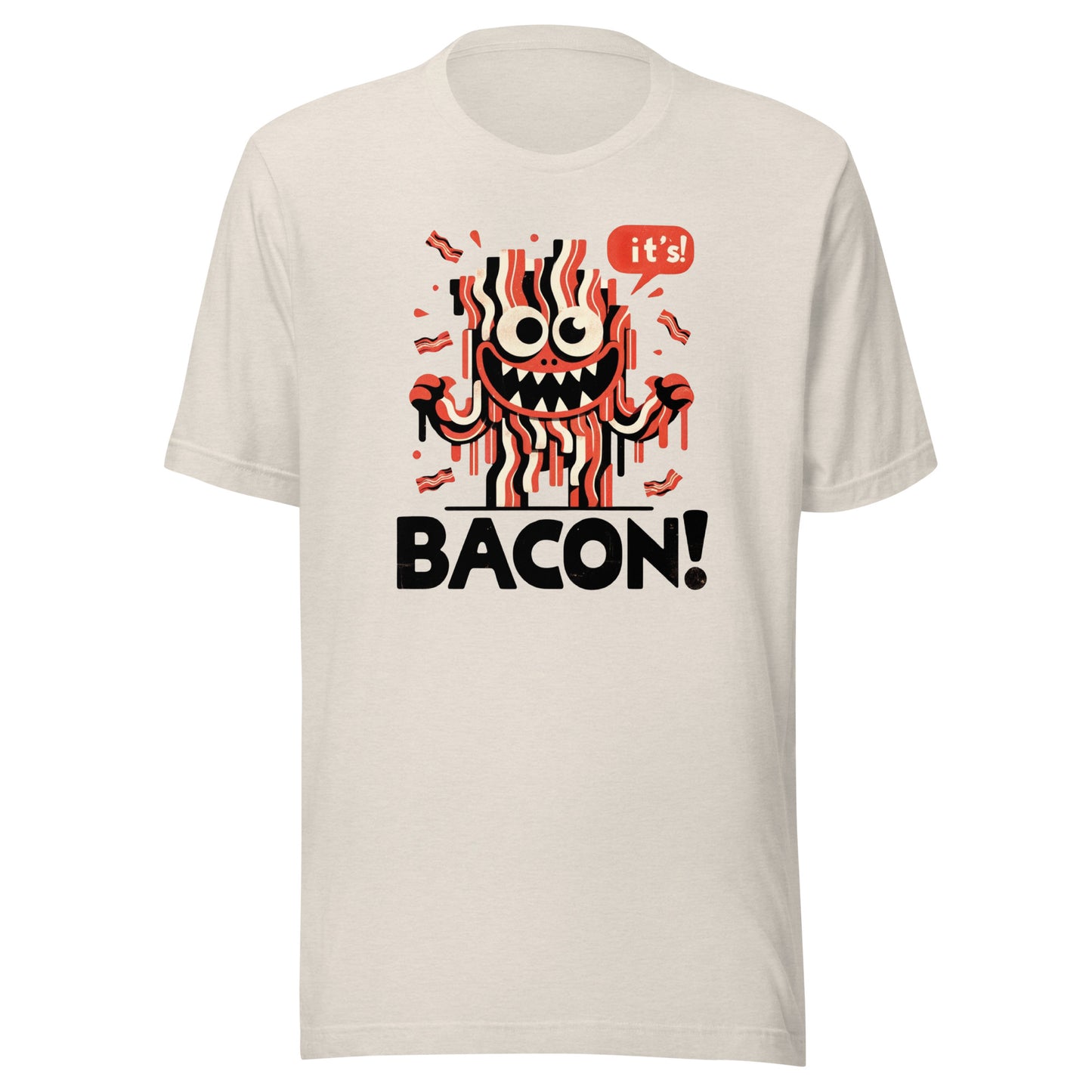 Bacon Monster Unisex t-shirt