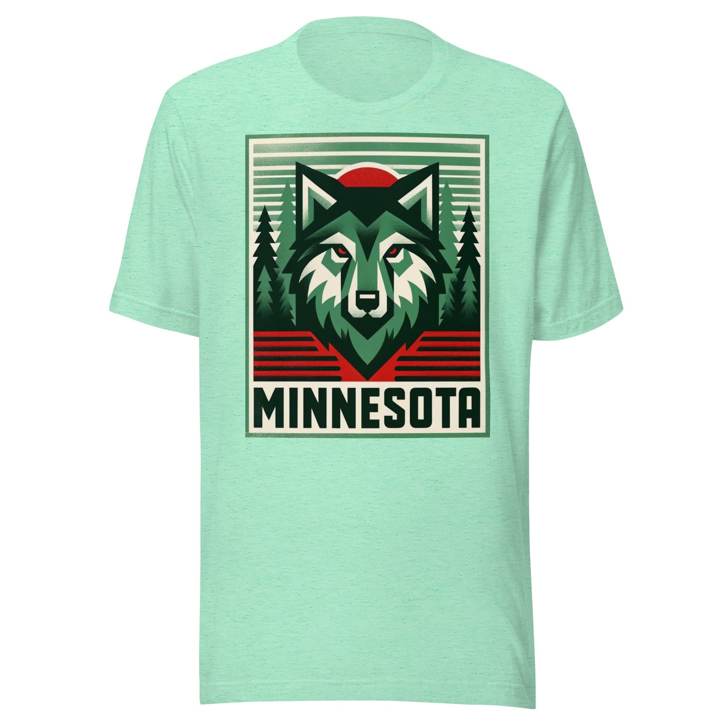 Minnesota Rink Roots: The Urban Vintage Hockey Collection Unisex t-shirt