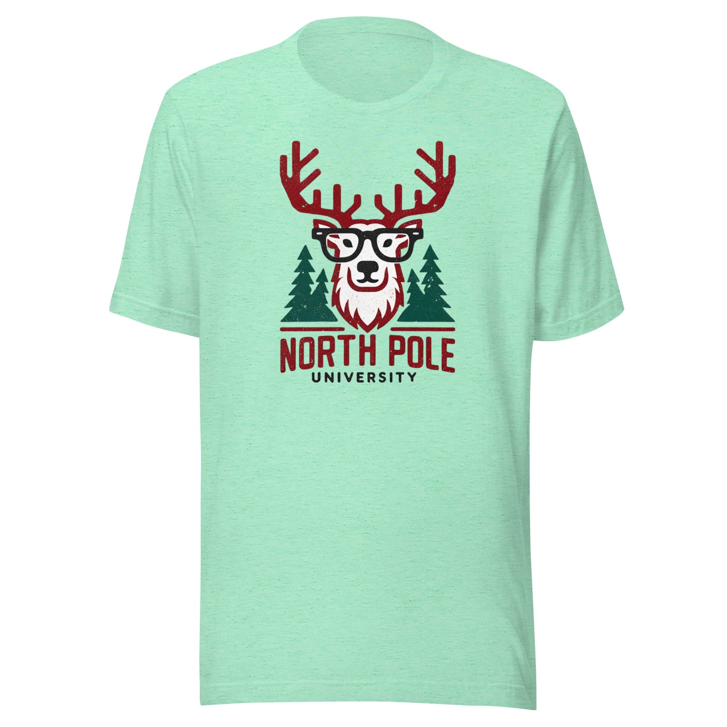 Christmas Holiday Geek: The Reindeer University of the North Pole Unisex t-shirt