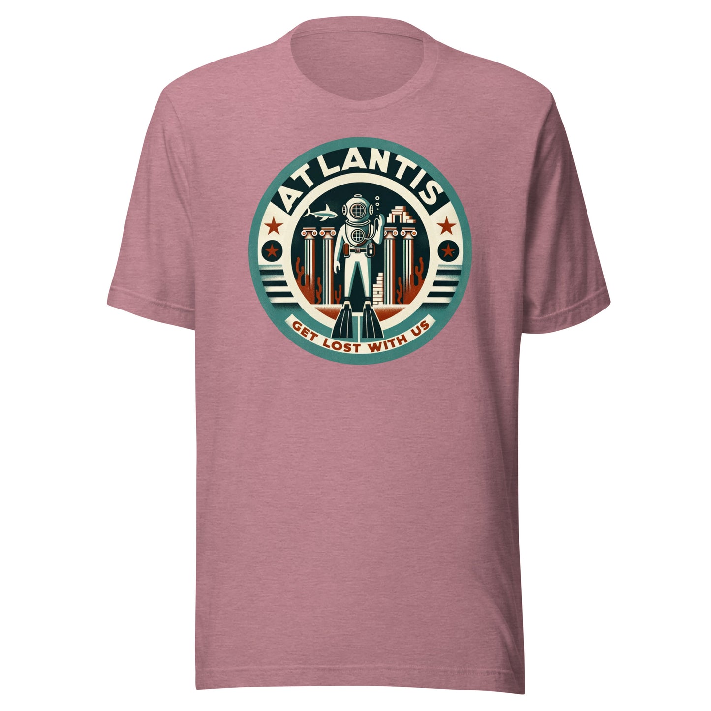 Atlantis Dive Tours - Get Lost with Us Unisex t-shirt