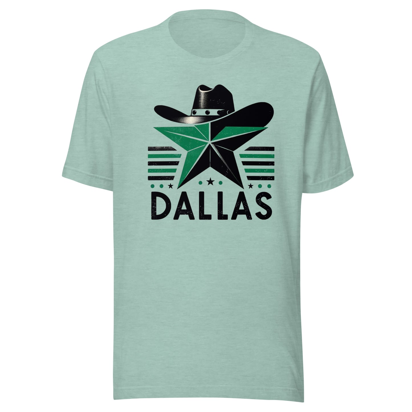 Dallas Rink Roots: The Urban Vintage Hockey Collection Unisex t-shirt