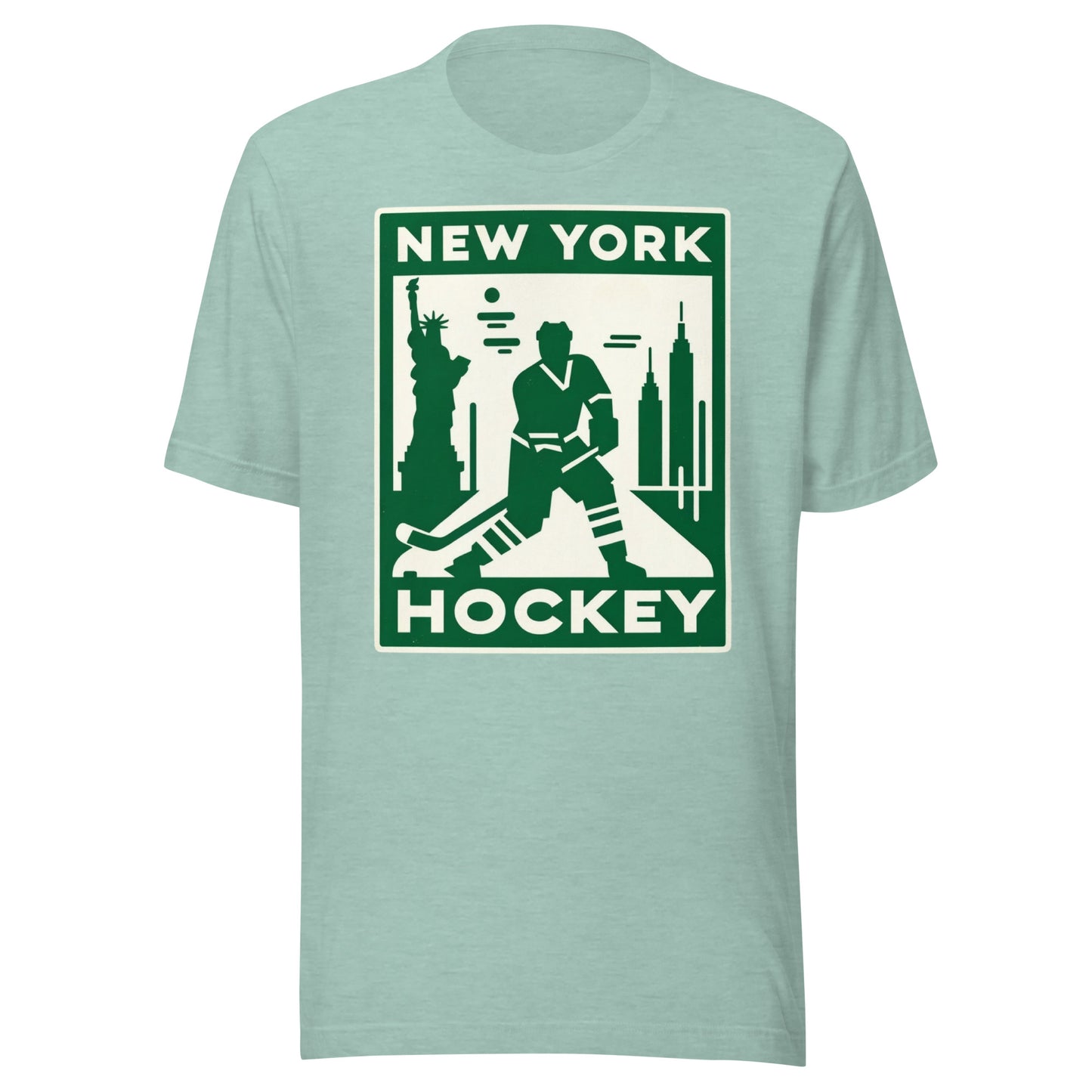 New York Hockey St. Patrick’s Day Special Minimalist Unisex t-shirt