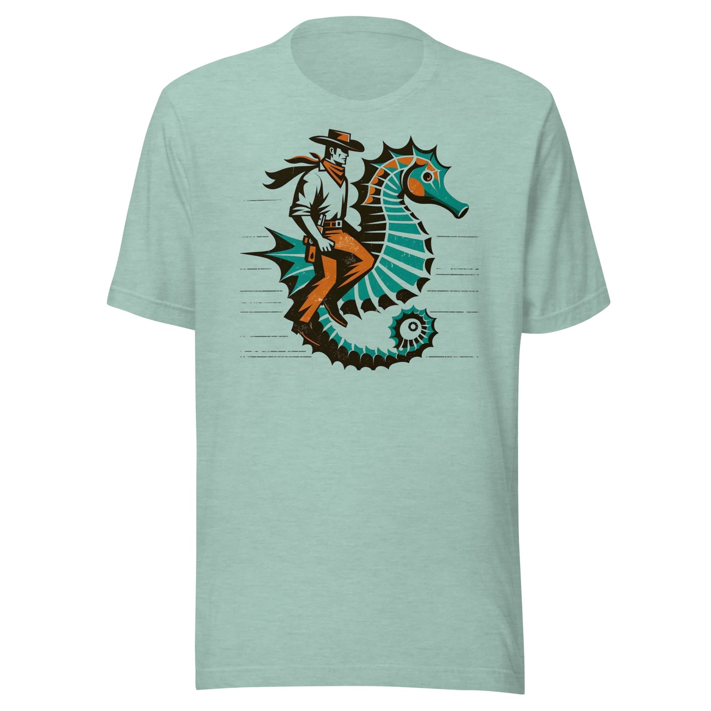 Cowboy Seahorse Sea Adventure Unisex t-shirt