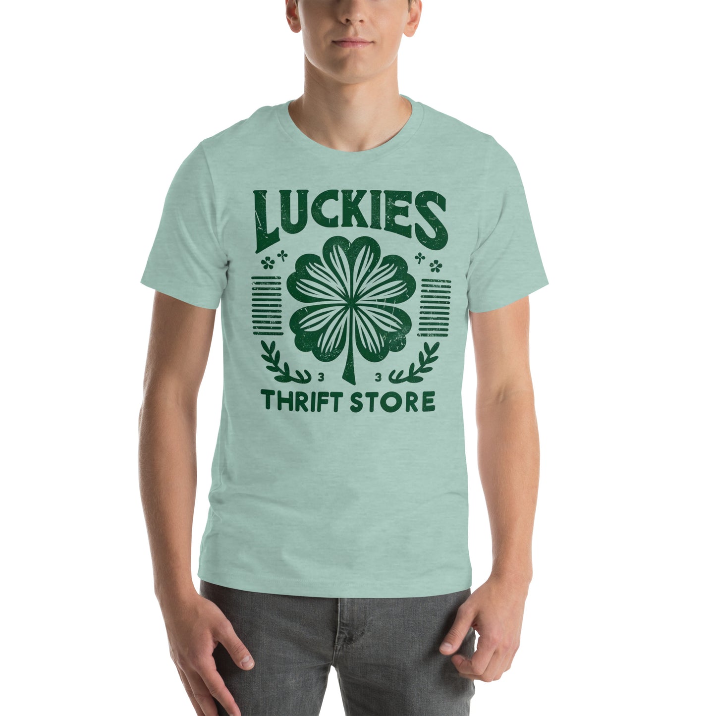 Luckies Thrift Store Clover Graphic Unisex t-shirt