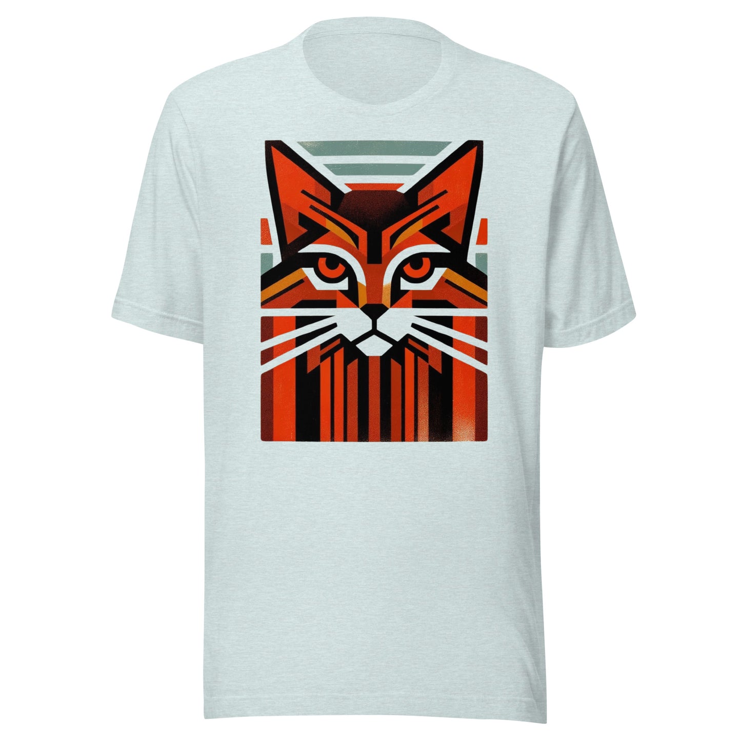 Iron Paws: Abyssinian Cat Essence - Reddish-Brown Ticking Triumph Unisex t-shirt