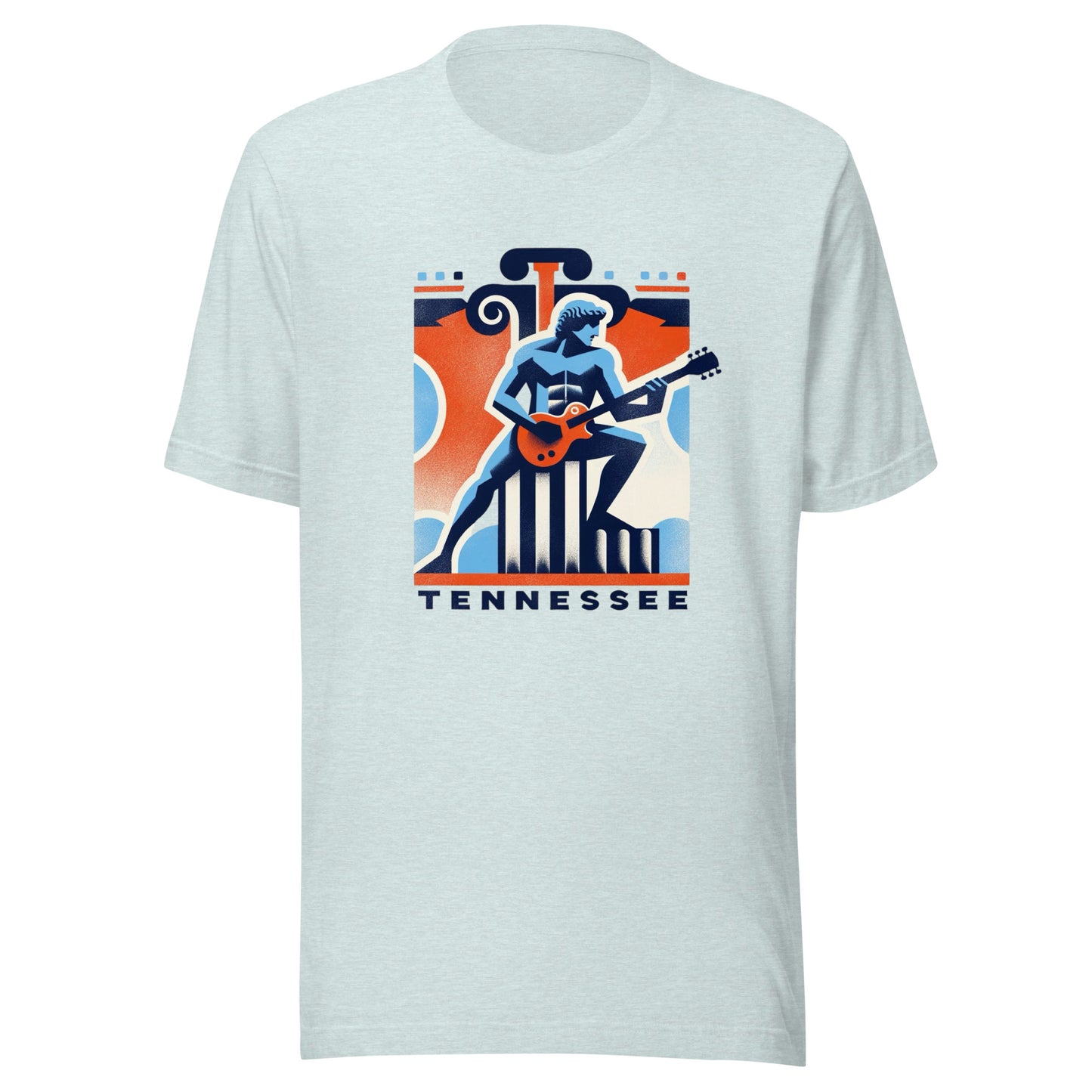 Tennessee Gridiron: Prometheus Rocks - Retro Football Tapestry Series Unisex t-shirt