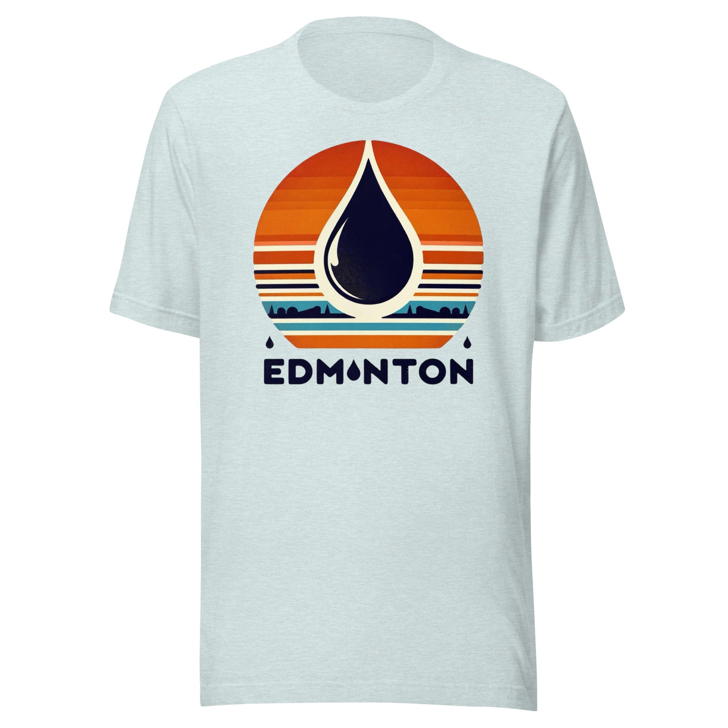 Edmonton Rink Roots: The Urban Vintage Hockey Collection Unisex t-shirt