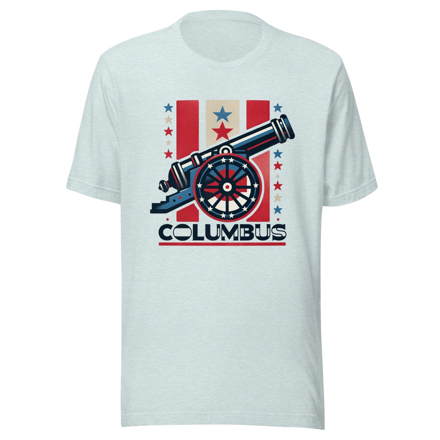 Columbus Rink Roots: The Urban Vintage Hockey Collection Unisex t-shirt