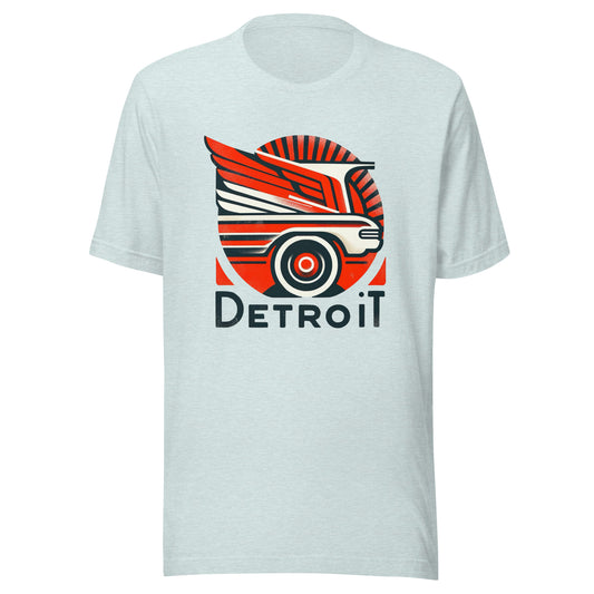 Detroit Rink Roots: The Urban Vintage Hockey Collection Unisex t-shirt