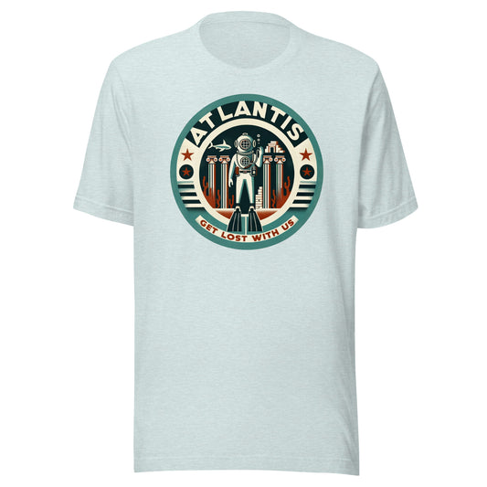 Atlantis Dive Tours - Get Lost with Us Unisex t-shirt