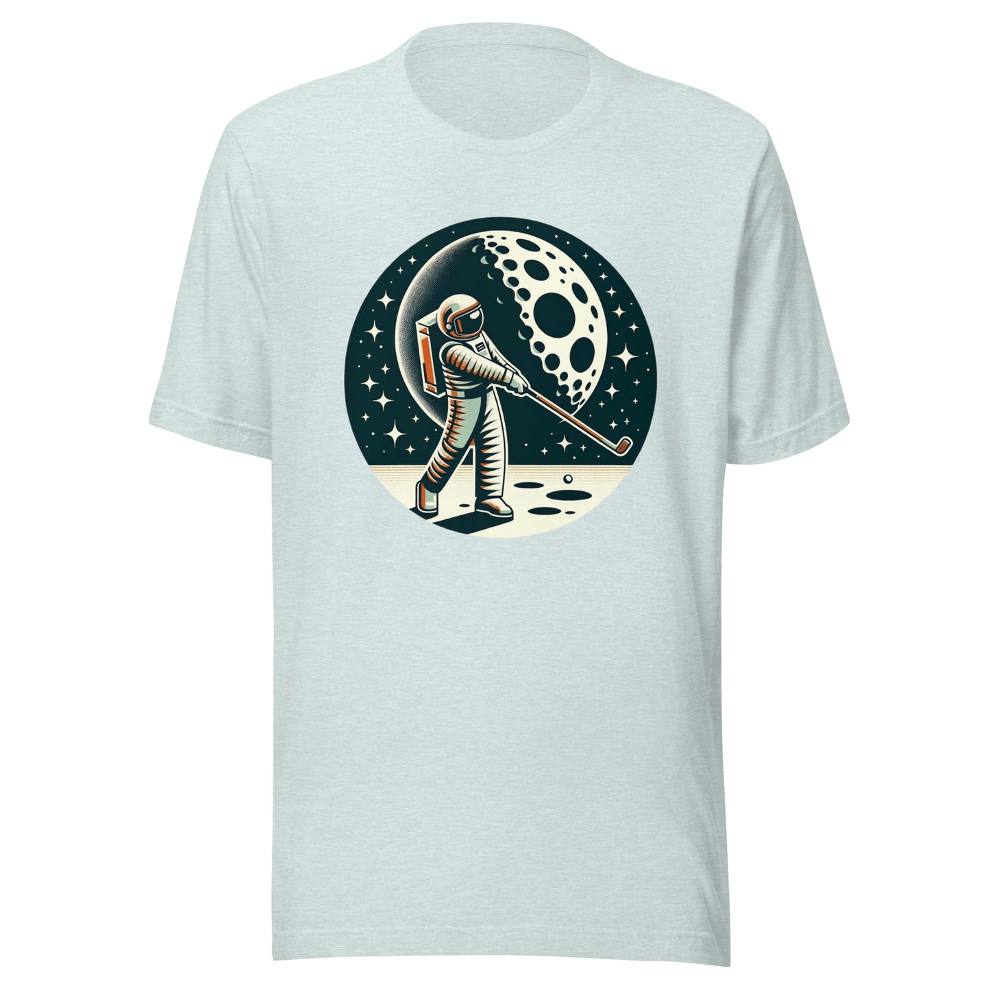 Lunar Golf Club - Driving Over the Moon Unisex t-shirt