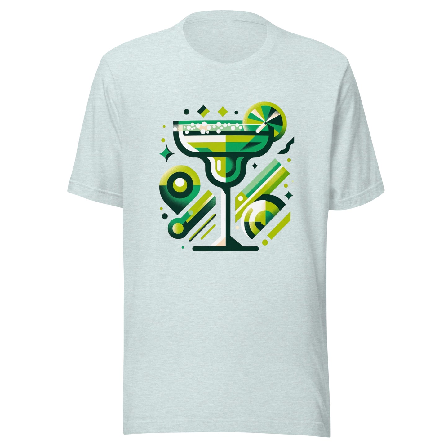 Margarita ‘Full Send Saturday’ Mid-Century Modern Drinks Series Unisex t-shirt
